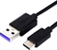 Attēls no Kabel USB Aptel USB-A - USB-C 1 m Czarny (4430-uniw)