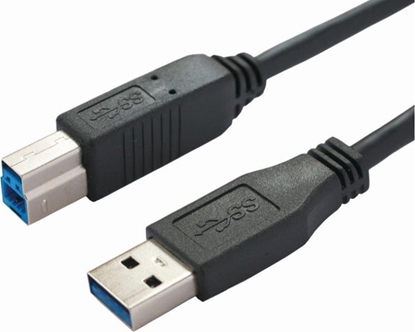 Picture of Kabel USB Bachmann USB-A - USB-B 1 m Czarny (917.1205)