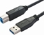 Picture of Kabel USB Bachmann USB-A - USB-B 1 m Czarny (917.1205)