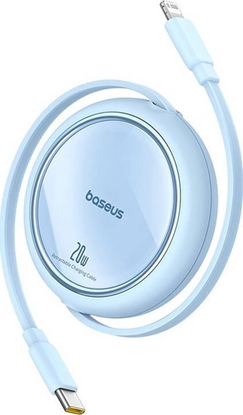 Attēls no Baseus USB Cable Baseus Free2Pull USB-C to iP 20W 1m (blue)