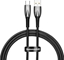 Attēls no Kabel USB Baseus USB-A - USB-C 1 m Czarny (BSU3849)
