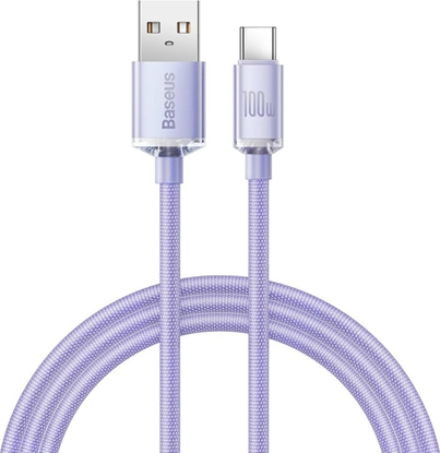 Picture of Kabel USB Baseus USB-A - USB-C 1.2 m Fioletowy (baseus_20220224125446)