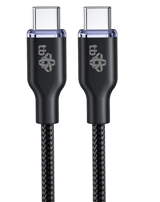 Attēls no Kabel USB C - USB C 60W Glamour 1.5m czarny