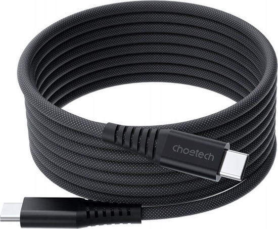 Picture of Kabel USB Choetech USB-C - USB-C 1.8 m Srebrny (XCC-1051)