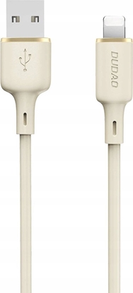 Attēls no Kabel USB Dudao USB-A - Lightning 1 m Beowy (DDA329)