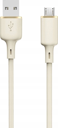 Attēls no Kabel USB Dudao USB-A - microUSB 1 m Beowy (DDA327)