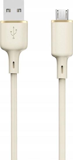 Picture of Kabel USB Dudao USB-A - microUSB 1 m Beowy (DDA327)