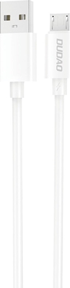 Attēls no Kabel USB Dudao USB-A - microUSB 1 m Biay (6976625331741)