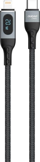 Picture of Kabel USB Dudao USB-C - Lightning Czarny (6973687243692)