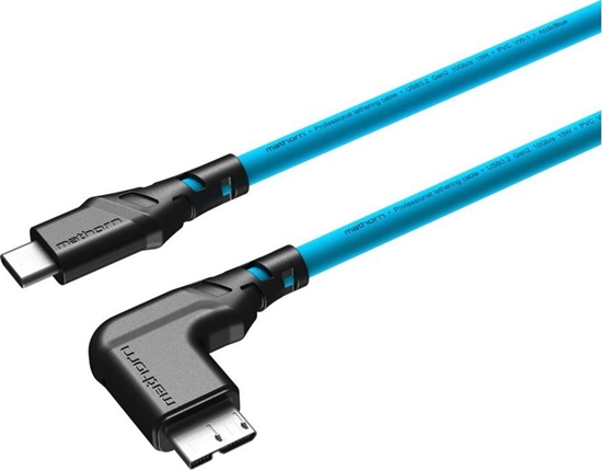 Picture of Kabel USB Ednet USB-C - microUSB 2 m Niebieski (MTC-231)