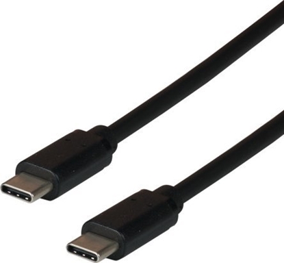 Изображение Kabel USB EFB USB-C - USB-C 1 m Czarny (EBUSBC-USB20CK.1)