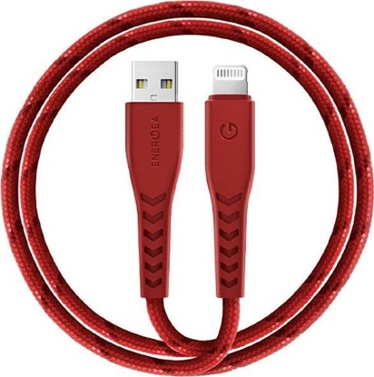 Picture of Kabel USB Energea USB-A - Lightning 1.5 m Czerwony (CBL-NF-RED150)