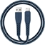 Изображение Kabel USB Energea USB-A - Lightning 1.5 m Niebieski (CBL-NF-BLU150)