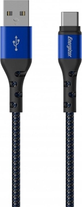 Attēls no Kabel USB Energizer USB-A - USB-C 2 m Niebieski (C520CKBL)