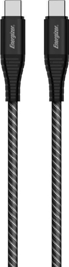 Picture of Kabel USB Energizer USB-C - USB-C 2 m Czarny (C541CKBK)