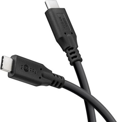 Picture of Kabel USB Goobay USB-C - USB-C 0.5 m Czarny (RB74199)