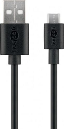 Picture of Kabel USB Goobay USB-A - microUSB 2 m Czarny (JAB-4780400)