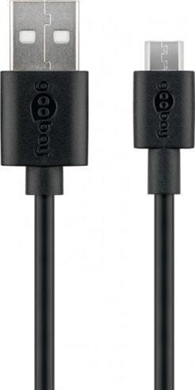 Picture of Kabel USB Goobay USB-A - microUSB 2 m Czarny (JAB-4780400)