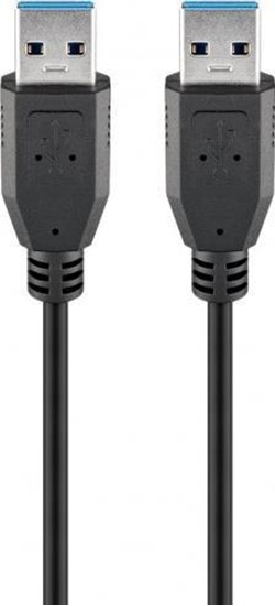 Picture of Kabel USB Goobay USB-A - USB-A 0.5 m Czarny (JAB-1338775)