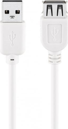 Picture of Kabel USB Goobay USB-A - USB-A 5 m Biay (JAB-1521973)