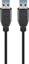 Attēls no Kabel USB Goobay USB-A - USB-A 5 m Czarny (JAB-1568222)