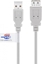 Attēls no Kabel USB Goobay USB-A - USB-A 5 m Szary (JAB-853464)