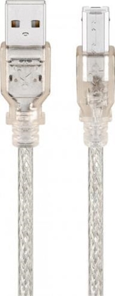 Picture of Kabel USB Goobay USB-A - USB-B 1.8 m Przezroczysty (JAB-758942)
