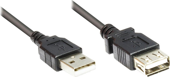 Picture of Kabel USB Good Connections USB-A - USB-A 5 m Czarny (2511-OF5S)