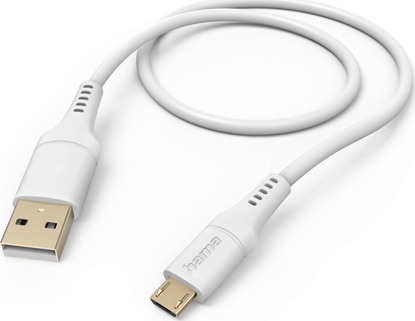 Attēls no Kabel USB Hama USB-A - micro-B 1.5 m Biay (002015650000)