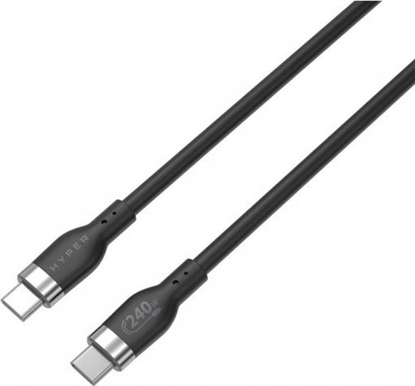 Picture of Kabel USB HyperDrive USB-C - USB-C 2 m Czarny (HJ4002BKGL)