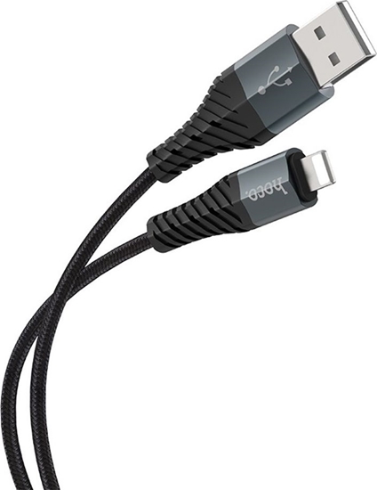 Picture of Kabel USB Hoco USB-A - Lightning 1 m Czarny (6931474710529)