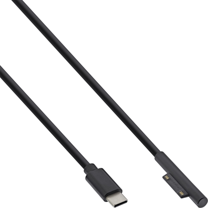 Picture of Kabel USB InLine USB-C - Surface Pro 1 m Czarny (26670)