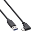Attēls no Kabel USB InLine USB-A - USB-C 1.5 m Czarny (35714W)