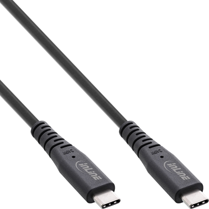 Picture of Kabel USB InLine USB-C - USB-C 1 m Czarny (35901I)