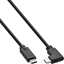 Attēls no Kabel USB InLine USB-C - USB-C 1.5 m Czarny (35704W)