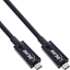 Изображение Kabel USB InLine USB-C - USB-C 10 m Czarny (35799A)
