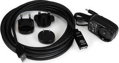 Picture of Kabel USB Yealink USB-A - USB-A 10 m Czarny (USB2-EXT-10M)