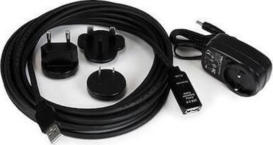 Picture of Kabel USB Yealink USB-A - USB-A 10 m Czarny (USB2-EXT-10M)