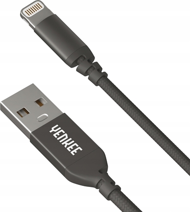 Picture of Kabel USB Yenkee USB-A - Lightning 1 m Czarny (30015967)