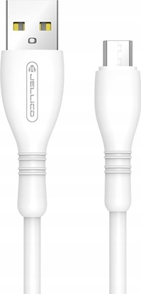 Picture of Kabel USB Jellico USB-A - microUSB 1 m Biay (6974929201388)