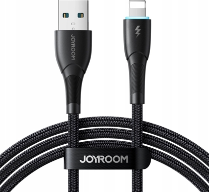 Attēls no Kabel USB Joyroom USB-A - Lightning 1 m Czarny (JYR896)