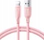 Изображение Kabel USB Joyroom USB-A - Lightning 1 m Róowy (JYR792)