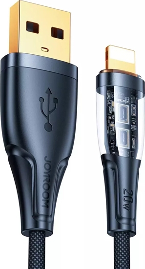 Picture of Kabel USB Joyroom USB-A - Lightning 1.2 m Czarny (JYR570)