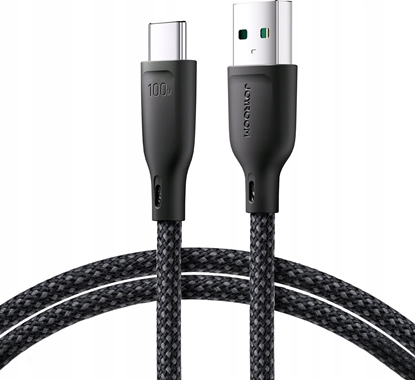 Picture of Kabel USB Joyroom USB-A - USB-C 1 m Czarny (JYR796)