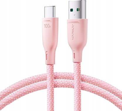 Picture of Kabel USB Joyroom USB-A - USB-C 1 m Róowy (JYR797)