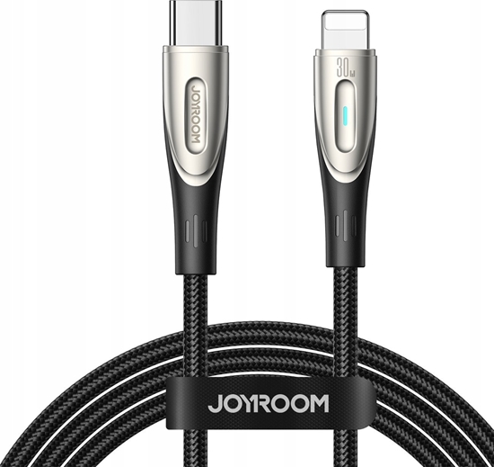 Picture of Kabel USB Joyroom USB-C - Lightning 1.2 m Czarny (JYR844)