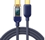 Изображение Kabel USB Joyroom USB-C - USB-C 1.2 m Niebieski (JYR645)