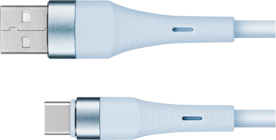 Picture of Kabel USB Kruger&Matz USB-A - USB-C 1 m Niebieski (KM1268-1BL)