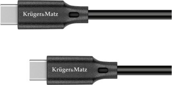 Picture of Kabel USB Kruger&Matz USB-C - USB-C 2.5 m Czarny (KM1261)
