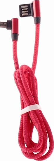 Изображение Kabel USB Libox USB-A - microUSB 1 m Czerwony (LB0149)
